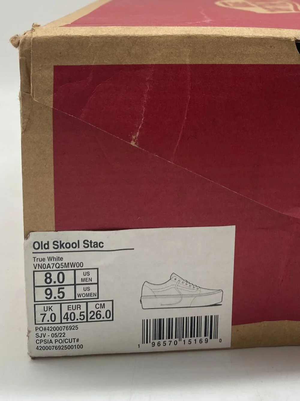 Vans brand new